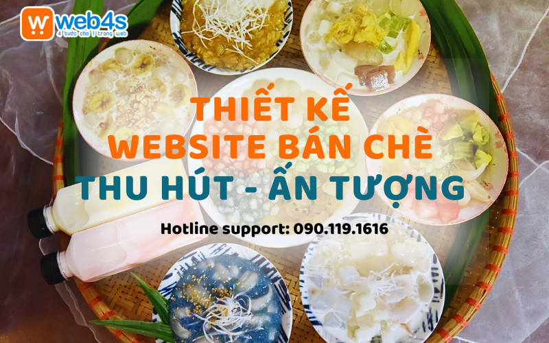 Thiết kế website bán chè